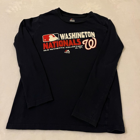 Washington Nationals youth long sleeve T Shirt - Picture 6 of 7